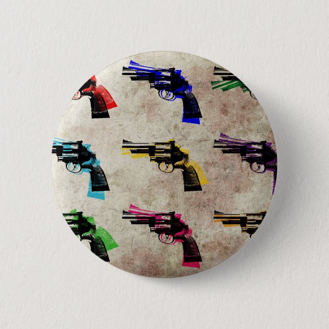 Neun Revolver Button (Vorderseite)