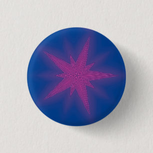 Neun Sterne - Ken Gage Art Button