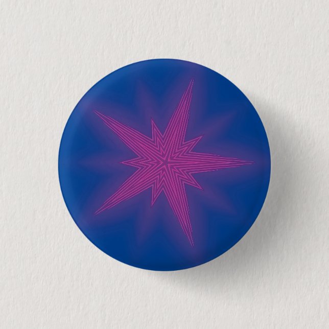 Neun Sterne - Ken Gage Art Button (Vorderseite)