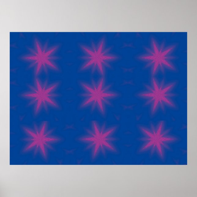 Neun Sterne - Ken Gage Art Poster (Vorne)