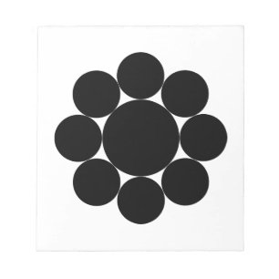 Neun Sterne Notizblock