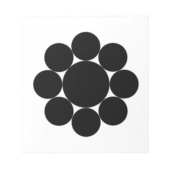 Neun Sterne Notizblock (Vorderseite)