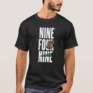 Neun vier neun 949 Area Code California Irvine New T-Shirt