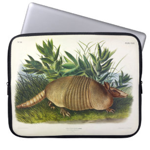 Neunbanded, Armadillo mit langer Nase von Audubon Laptopschutzhülle