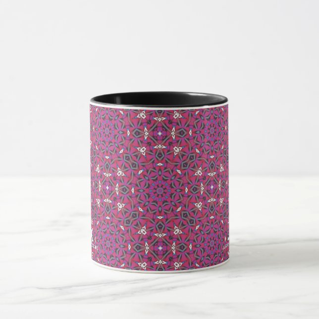 Neuner Kaleidoskop Art zwölf Tasse (Zentrum)