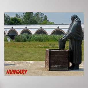 Neunholige Brücke, Ungarisches Poster