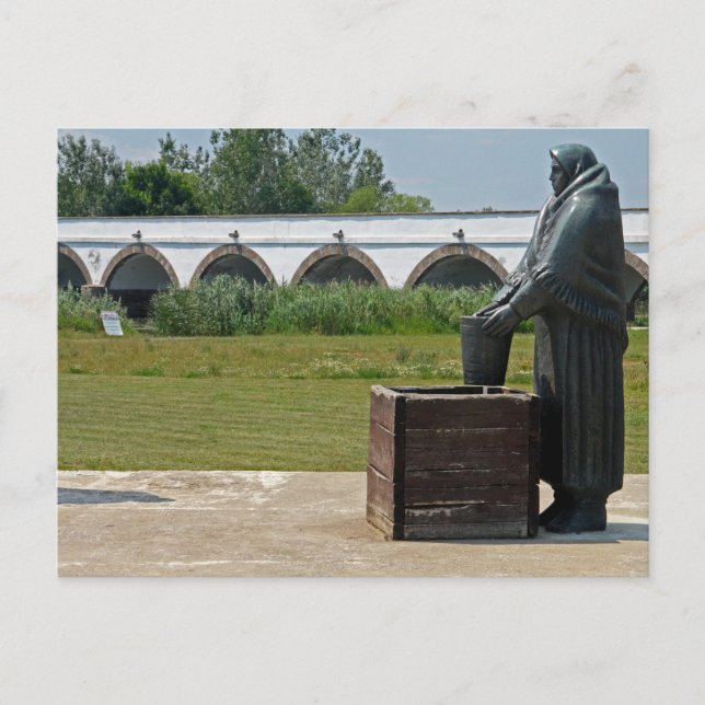 Neunholte Brücke, Ungarn Postkarte (Vorderseite)