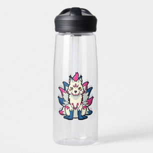 Neunschwänziger Kitsune-Fuchs - Japanischer Yokai Trinkflasche