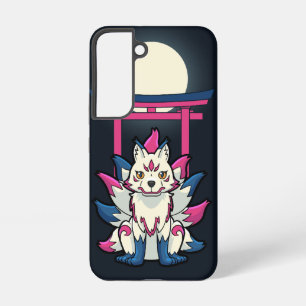 Neunschwänziger Kitsune-Fuchs - Spaß Yokai Samsung Galaxy Hülle