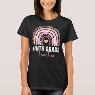 Neunter-Klasse-Lehrer-Team 9. Klasse Squad Rainbow T-Shirt