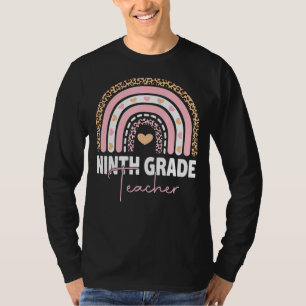 Neunter-Klasse-Lehrer-Team 9. Klasse Squad Rainbow T-Shirt