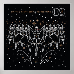 Neunter Tag des Weihnachtsgebäcks 24x24 Poster