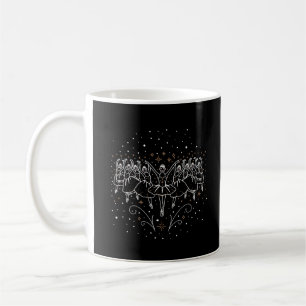 Neunter Weihnachtskaffee-Tasse (schwarz) Kaffeetasse