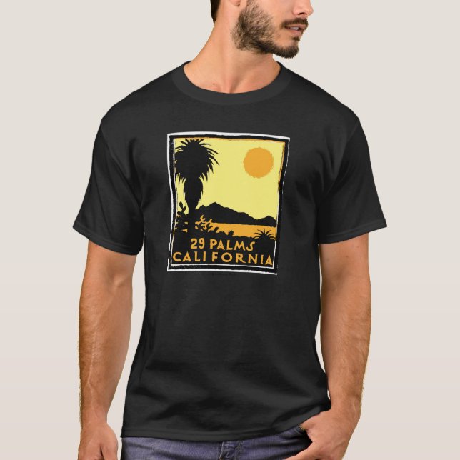 Neunundzwanzig Palmen-T-Shirt T-Shirt (Vorderseite)