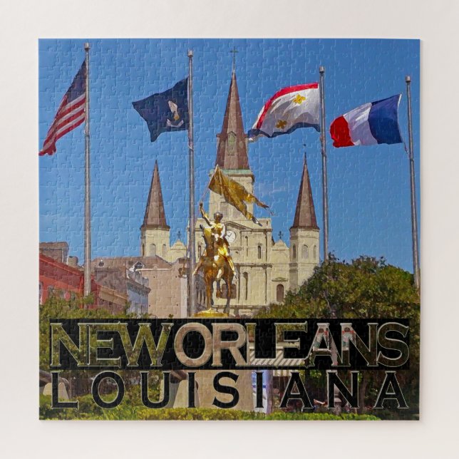 Neuorleans Square Puzzle (Vertikal)