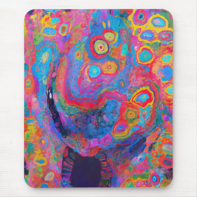 "Neuraler Feuersturm" Mousepad (Vorne)