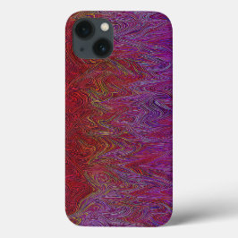 "Neuraler Firestorm" Abstrakt" Lila rot Case-Mate iPhone Hülle