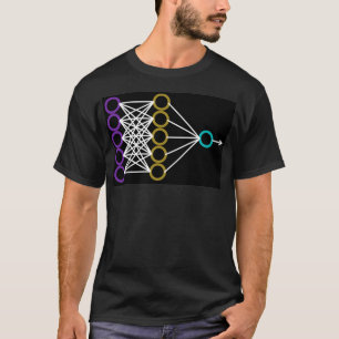 Neurales Netzwerk schwarz 1 T-Shirt