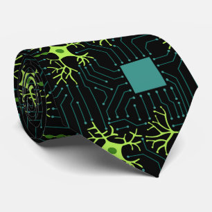 Neurales Netzwerk - Schwarz Krawatte