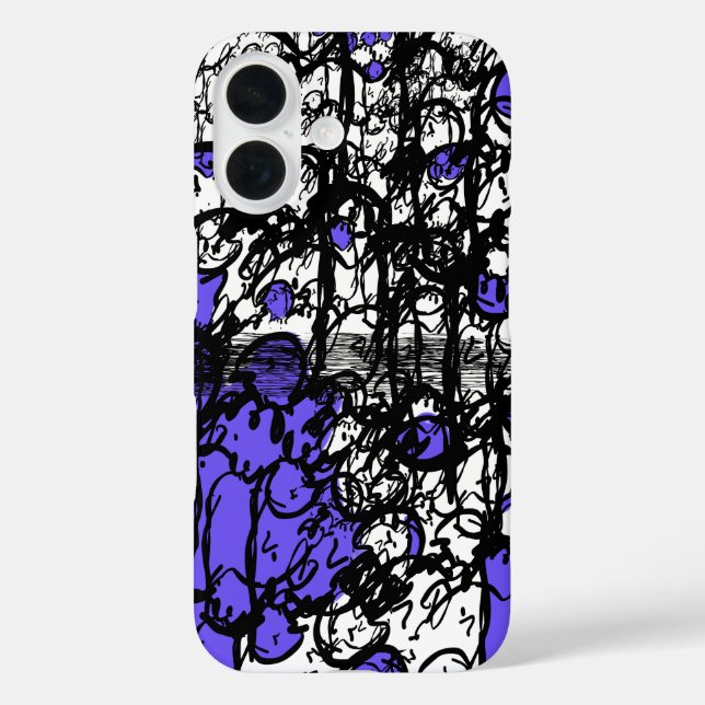 Neuralmaze iPhone 16 Hülle (Rückseite)