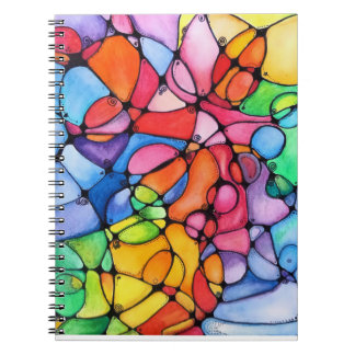 NEURO ART-Notebook Notizblock