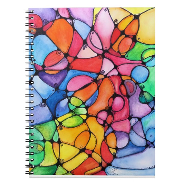 NEURO ART-Notebook Notizblock (Vorderseite)