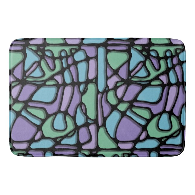 Neuroart Hartglas Badematte (Vorderseite)