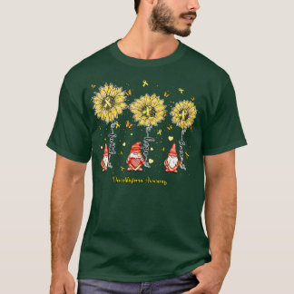 Neuroblastoma Awareness gnome Glaube Hoffnung Sonn T-Shirt