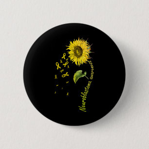 Neuroblastoma Awareness Sonnenblume Button