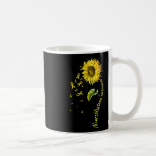 Neuroblastoma Awareness Sonnenblume Kaffeetasse