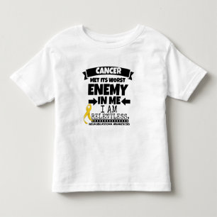 Neuroblastoma Krebs traf seinen schlechtesten Kleinkind T-shirt
