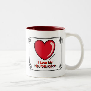 Neurochirurg Zweifarbige Tasse
