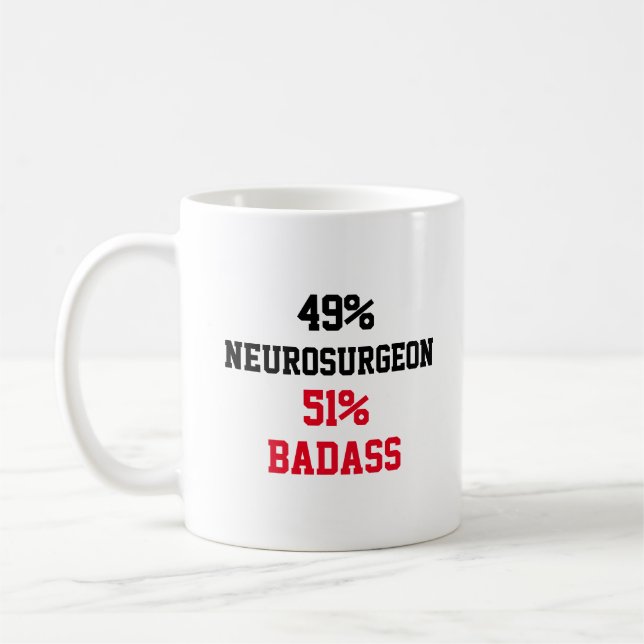 Neurochirurgon Badass Kaffeetasse (Links)