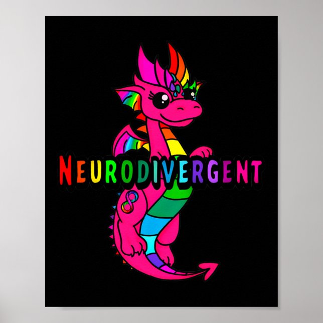 Neurodivergent Poster (Vorne)