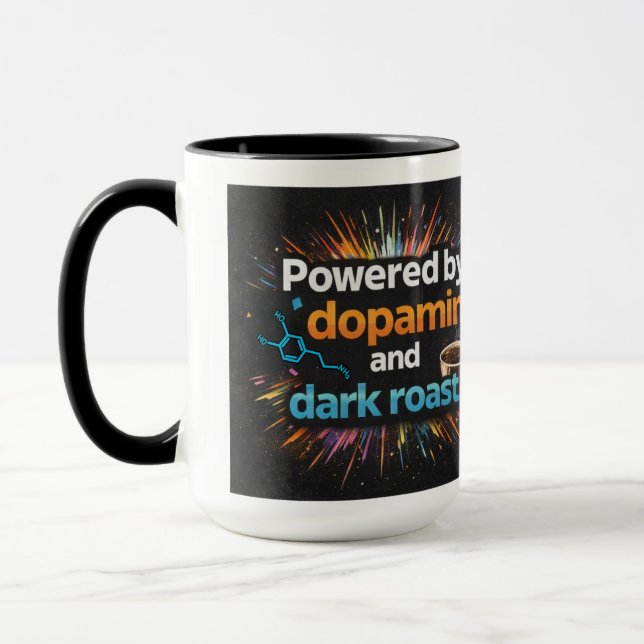  Neurodivergent Powered by Dopamine Coffee  Tasse (Links)