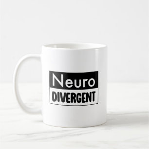 Neurodivergent Sensibilisierung für die Neurovie Kaffeetasse