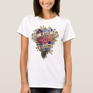 Neurodivergente Blumenästhetik - Seltene Blüte T-Shirt