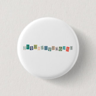 Neurodivergente Typografie Neurodivergenz Button