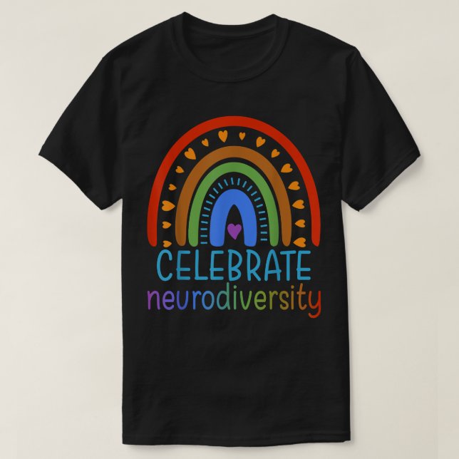 Neurodivergenz Psychische Autismus Bewusstsein 584 T-Shirt (Design vorne)