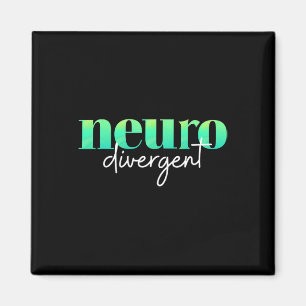 Neurodiverser Stolz auf Autismus und AIDS-Aware Magnet