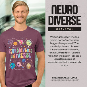 Neurodiverses Universum-Bewusstseins-Tri-Blend-Shi Tri-Blend Shirt