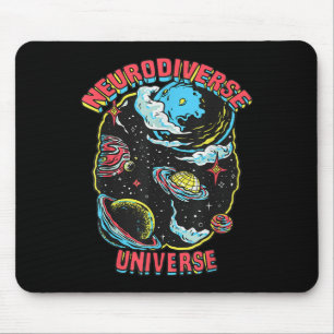 Neurodiverses Universum Neurovielfalt Embrace Adrk Mousepad