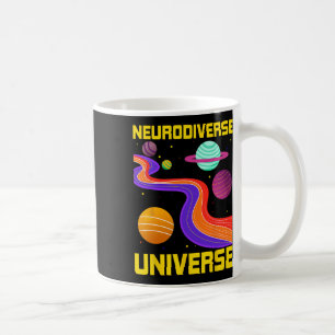 Neurodiverses Universum Neurovielfalt und Autismus Kaffeetasse