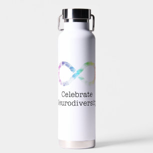 Neurodiversität feiern trinkflasche