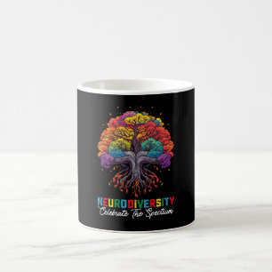 Neurodiversität feiert das Autismus-Spektrum Kaffeetasse