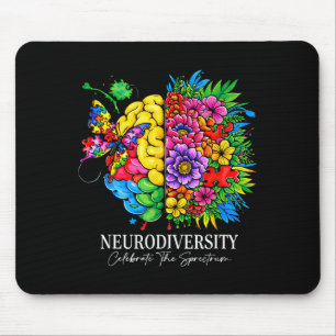 Neurodiversität feiert das Spektrum Mousepad