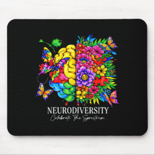 Neurodiversität feiert das Spektrum Mousepad