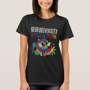 Neurodiversität Gehirn Autismus-Bewusstsein Asd Ad T-Shirt