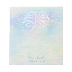 Neurodiversität NeuroSpark Täglicher Dump Pastell- Notizblock