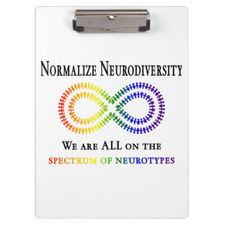 Neurodiversität normalisieren klemmbrett